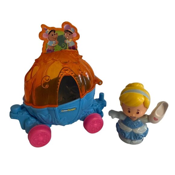 EUC Fisher Price Little People Disney Princess Train Car Parade  8 Pack Set - Picture 3 of 9